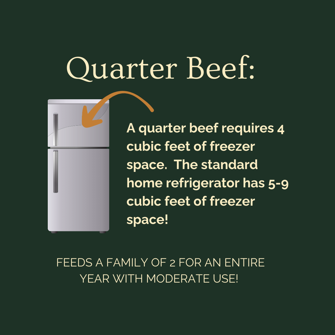Quarter Beef (100 lbs)