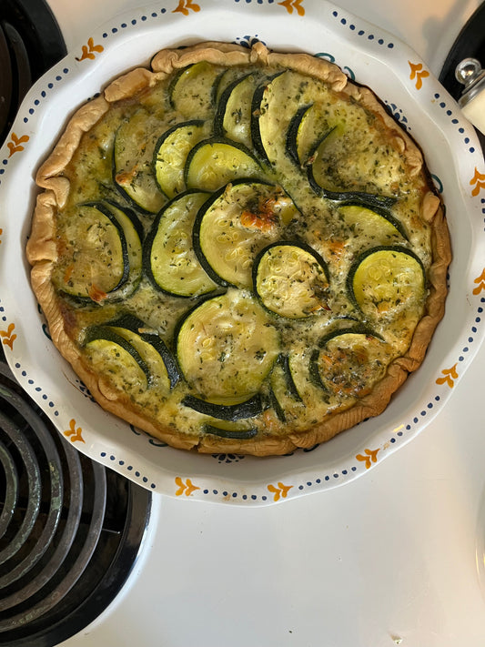 Old-Fashioned Zucchini Pie