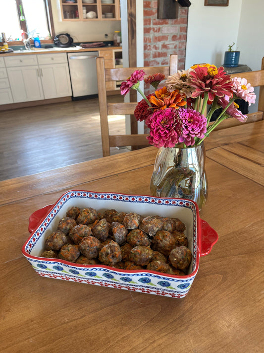 HIDDEN veggie meatballs 🥕🥒